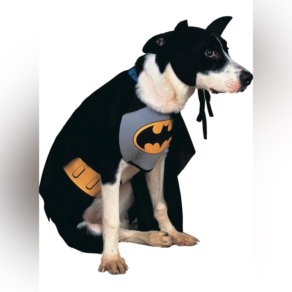 Rubie's Batman Dog Costume - Black and Gray